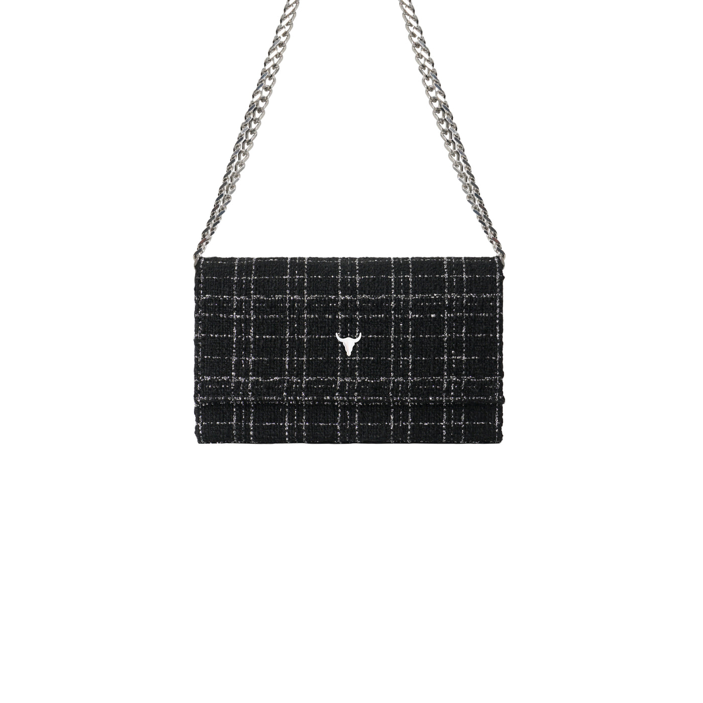 MINI NELLY BAG - TWEED MILAN SHINY