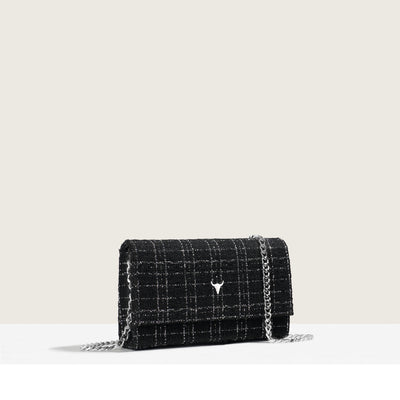 MINI NELLY BAG - TWEED MILAN SHINY