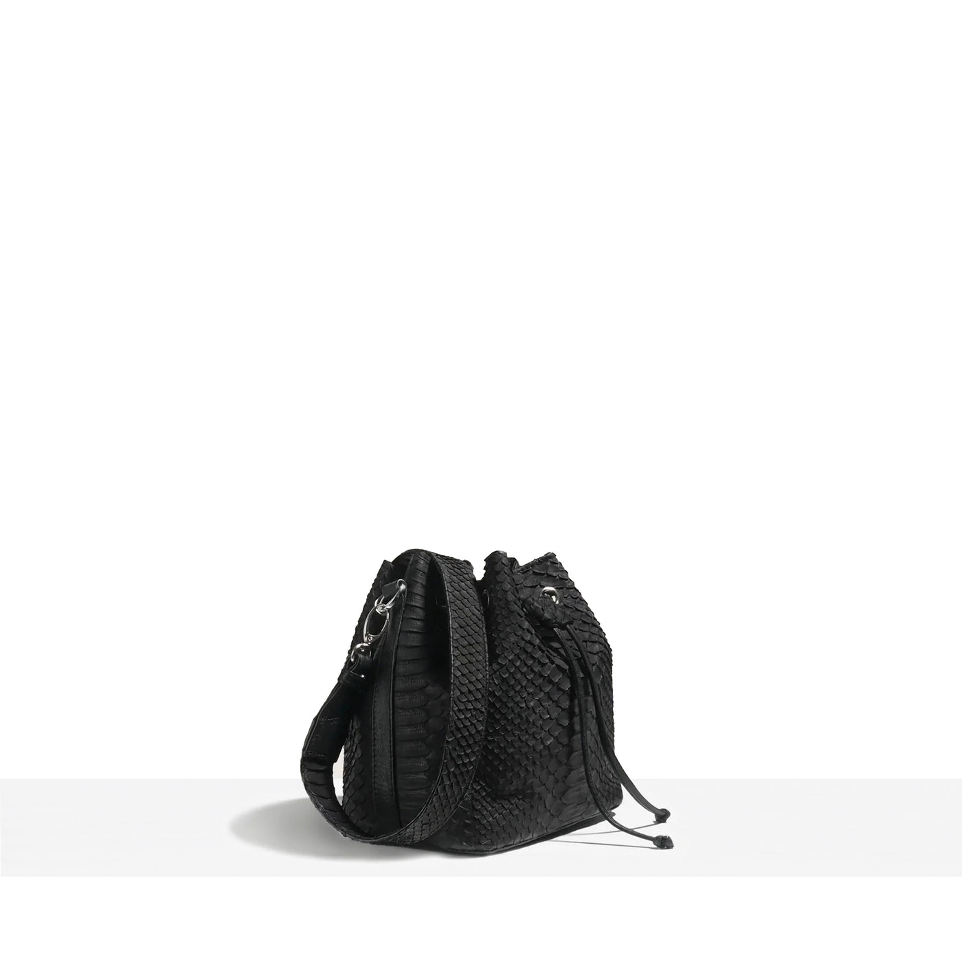 SAC MINI PAULETTE - PYTHON NOIR