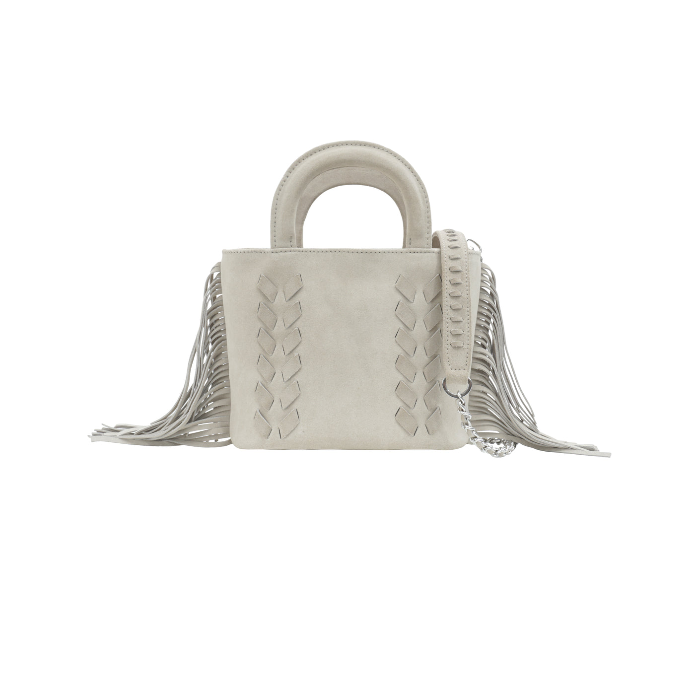 SAC MINI ZOÉ - DAIM BEIGE