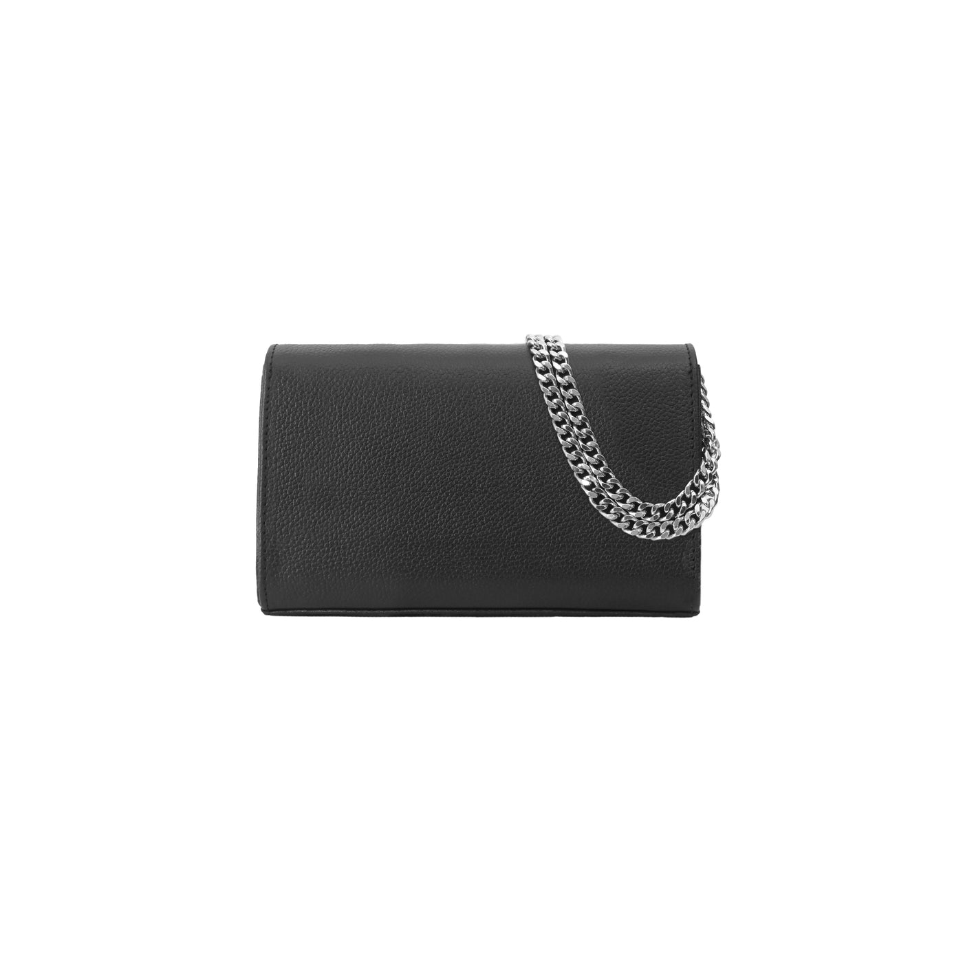 MINI NELLY BAG - BLACK LEATHER