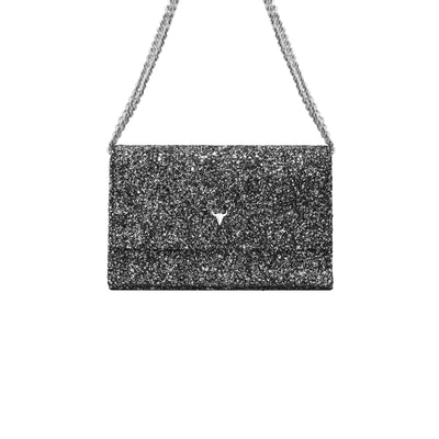 ORIGINAL NELLY BAG - GLITTERS BLACK