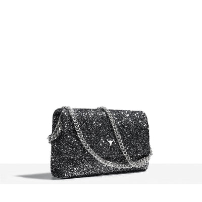 ORIGINAL NELLY BAG - GLITTERS BLACK