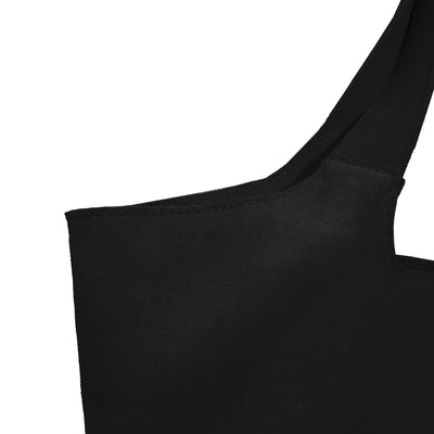 THE SOSO TOTE - BLACK SUEDE