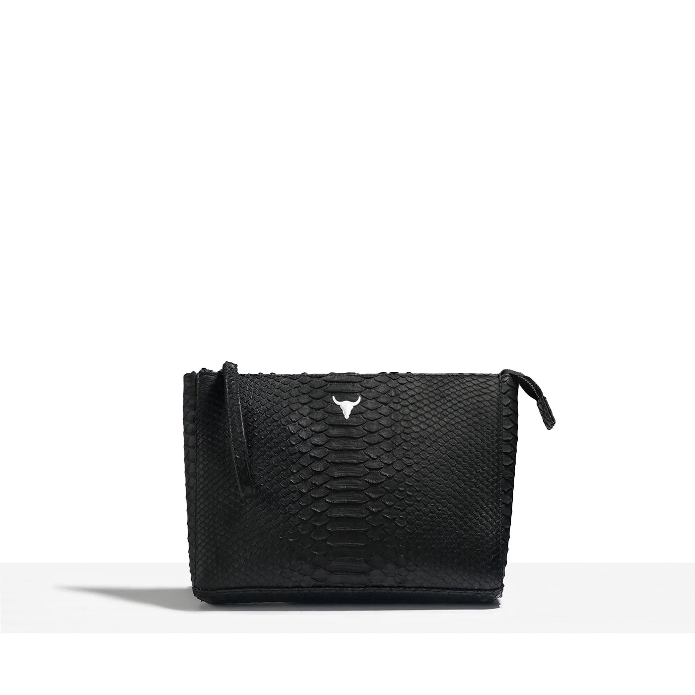 BAZAAR POUCH - BLACK PYTHON