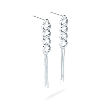 Boucles d'oreilles Haze fine